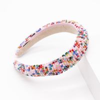 New Style Fashion Gorgeous Sponge Color Crystal Hair Accessories Wholesale Nihaojewelry main image 4