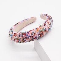New Style Fashion Gorgeous Sponge Color Crystal Hair Accessories Wholesale Nihaojewelry main image 5