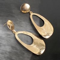 Simple Fashion Geometric Wild Metal Plating Earrings Retro Earrings Wholesale Nihaojewelry main image 5