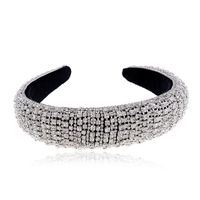 New Fashion Alloy Full Diamond Headband Hair Accessories Wholesale Nihaojewelry sku image 1