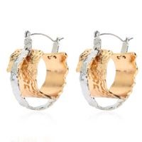Fashion Geometric Alloy Electroplating Earrings Retro Metal Wild Earrings Wholesale Nihaojewelry sku image 1