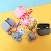 Pro3 Cute Baby Elephant Airpods1/2 Protective Cover For Apple Wireless Bluetooth Headset Shell Silicone Wholesale main image 1