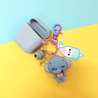 Pro3 Cute Baby Elephant Airpods1/2 Protective Cover For Apple Wireless Bluetooth Headset Shell Silicone Wholesale main image 4