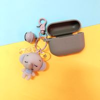 Pro3 Cute Baby Elephant Airpods1/2 Protective Cover For Apple Wireless Bluetooth Headset Shell Silicone Wholesale main image 5