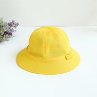 Summer Mesh Children's Hats Custom Hats Small Yellow Hats Sunscreen Parent-child Basin Hats sku image 9