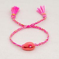 Explosive Small Commodities Simple Creative Ethnic Style Color Natural Shell Tassel Bracelet Handmade Jewelry Wholesale sku image 11
