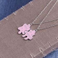 Explosions Chain Geometric Puzzle Good Friends Necklace Jewelry Wholesale Nihaojewelry main image 3