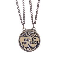 Necklace Personalized Jewelry Accessories Fashion Letters Good Friends Necklace Wholesale Nihaojewelry main image 1