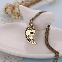 Necklace Personalized Jewelry Accessories Fashion Letters Good Friends Necklace Wholesale Nihaojewelry main image 4
