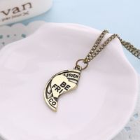 Necklace Personalized Jewelry Accessories Fashion Letters Good Friends Necklace Wholesale Nihaojewelry main image 6