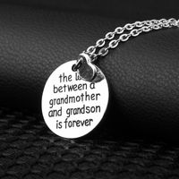 Hot Sale The Love Between A Grandmother Love Mother's Day Necklace Accessories Wholesale Nihaojewelry main image 4
