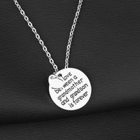 Hot Sale The Love Between A Grandmother Love Mother's Day Necklace Accessories Wholesale Nihaojewelry main image 5