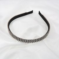 Fashion Hair Rhinestone Full Drill Hair Hoop Toothed Belt Tooth Non-slip Pressure Edge Hairpin Wholesale Nihaojewelry main image 5