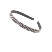 Fashion Hair Rhinestone Full Drill Hair Hoop Toothed Belt Tooth Non-slip Pressure Edge Hairpin Wholesale Nihaojewelry main image 6