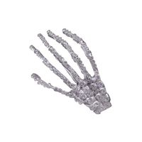 Punk Dark Temperament Wild Hair Clip Ins Same Flash Diamond Skull Ghost Claw Edge Clip Metal Clip main image 1