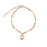 Fashion Geometric No Inlaid Iron Wholesale Anklet sku image 2