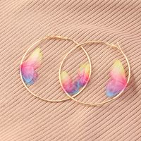 Jewelry Beautiful Three-dimensional Tulle Double Butterfly Earrings Ring Earrings Wholesale Nihaojewelry sku image 1