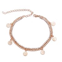 Fashionable Simple Summer New Round Anklet Retro Anklet Wholesale Nihaojewelry sku image 1