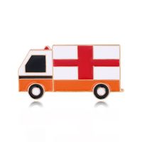 Hot Fashion Simple Medical Corsage Ambulance Alloy Drip Brooch Wholesale Nihaojewelry main image 1