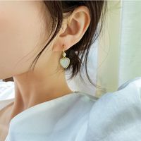 Einfache Und Exquisite Liebes Ohrringe Für Frauen 2020 Neue Trend Ige Zwei Ohrringe Temperament Ohrringe S925 Silver Needle Für Frauen main image 5
