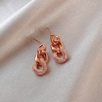 Wrapped Earrings New Wave Korean Simple Small Earrings Silver Needle Wholesale Nihaojewelry main image 3
