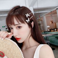 Little Fairy Hair Accessories Korean Small Butterfly Side Clip Girl Side Bangs Hair Wholesale Nihaojewelry main image 4