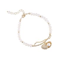Natural Pearl Bracelet Baroque Shell Starfish Bracelet Bracelet Wholesale Nihaojewelry main image 6
