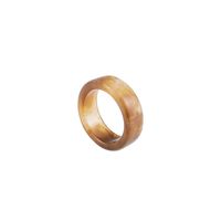 Korean Amber Simple Ring Acrylic Acetate Design Mixed Color Ring Wholesale Nihaojewelry main image 3