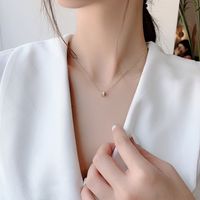 High Sense Of Small Waist Necklace New Clavicle Chain Simple Jewelry Wholesale Nihaojewelry main image 4