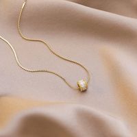 High Sense Of Small Waist Necklace New Clavicle Chain Simple Jewelry Wholesale Nihaojewelry main image 6