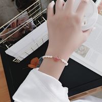 Nischen Design Ins Japan Und Südkorea Gezeiten Süßwasser Perle Barock Wind Erdbeere Kristall Liebe Perlen Armband Frauen main image 3