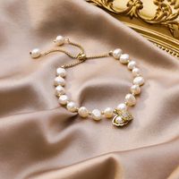 Natural Pearl Bracelet Baroque Shell Starfish Bracelet Bracelet Wholesale Nihaojewelry sku image 1