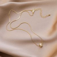 High Sense Of Small Waist Necklace New Clavicle Chain Simple Jewelry Wholesale Nihaojewelry sku image 1