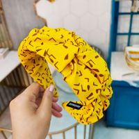Koreanische Version Des Einfachen Plissierten Stirnbandes Mit Leoparden Muster sku image 4