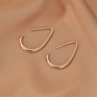 Simple Water Drop Earrings Geometric Earrings Minimalist Earrings Wholesale Nihaojewelry main image 4