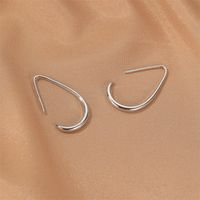 Boucles D&#39;oreilles Goutte D&#39;eau Simples Boucles D&#39;oreilles Géométriques Boucles D&#39;oreilles Minimalistes En Gros Nihaojewelry main image 5