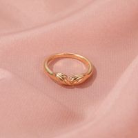 Hand Holding Rings Creative Three-dimensional Design Sense Index Ring Simple Couple Rings Wholesale Nihaojewelry main image 6