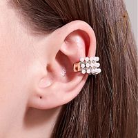 Earrings Without Ear Pierce Pearl Ear Bone Clip Elegant Lady Banquet Earrings Wholesale Nihaojewelry main image 1