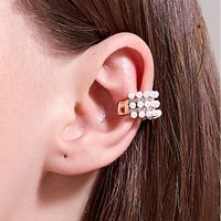 Earrings Without Ear Pierce Pearl Ear Bone Clip Elegant Lady Banquet Earrings Wholesale Nihaojewelry main image 2