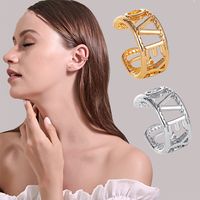 New Product Simple Letter Hollow Letter Love You Ear Bone Clip Without Pierced Earrings Wholesale Nihaojewelry main image 1