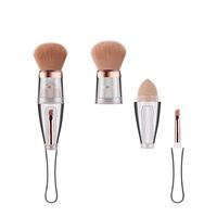 Three-in-one Makeup Brush Multi-function Combination Portable One-piece Makeup Brush Wholesale Nihaojewelry main image 6