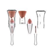 Three-in-one Makeup Brush Multi-function Combination Portable One-piece Makeup Brush Wholesale Nihaojewelry main image 4