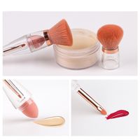 Recommends New Makeup Brush Multifunctional Hot Sale Acrylic Makeup Brush 3in1 Powder Brush Wholesale Nihaojewelry main image 6