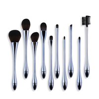 10 Stemware Artificial Fiber Makeup Brush Set Brush For Beginners Wholesale Nihaojewelry main image 3