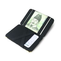 النسخة الكورية من التمويه الإبداعي عبر الحدود ، حقيبة Pupi Magic ، محفظة سحاب جديدة ، محفظة صغيرة ، محفظة رقيقة main image 5