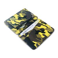 Korean Fashion Creative Camouflage Pu Leather Magic Bag New Zipper Coin Purse Mini Wallet Flip Thin Wallet Wholesale Nihaojewelry main image 6