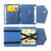 Korean Creative Small Wallet Pu Magic Bag Men's Wallet Mini Coin Purse Men's Wallet Wholesale Nihaojewelry main image 6