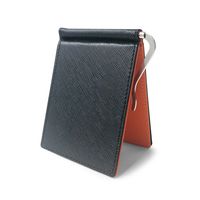 Korean Fashion New Men And Women Pu Leather Bag Cover Card Package Creative Beauty Money Clip Metal Clip Bag Wholesale Nihaojewelry main image 3
