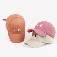 Spring And Summer New Hat Letter Embroidery Baseball Cap Thin Section Outdoor Sunscreen Sun Hat Simple Wild Cap Wholesale Nihaojewelry main image 6