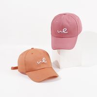 Spring And Summer New Hat Letter Embroidery Baseball Cap Thin Section Outdoor Sunscreen Sun Hat Simple Wild Cap Wholesale Nihaojewelry main image 5